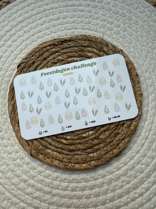 Advent challenge feestdagen OP=OP