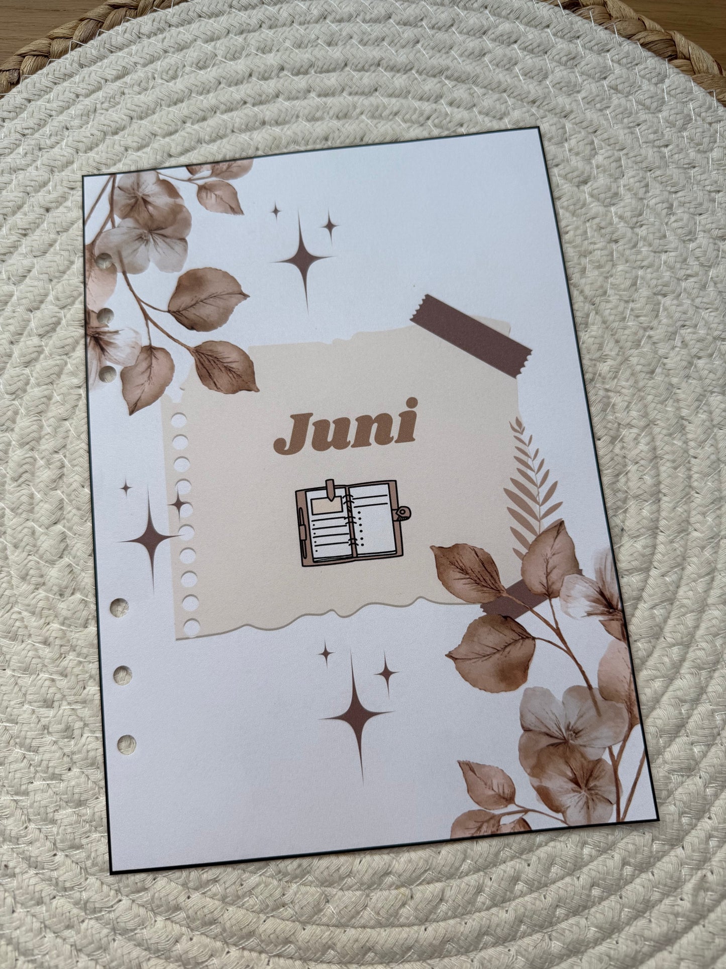 Planner 2026 maand voorblad A5