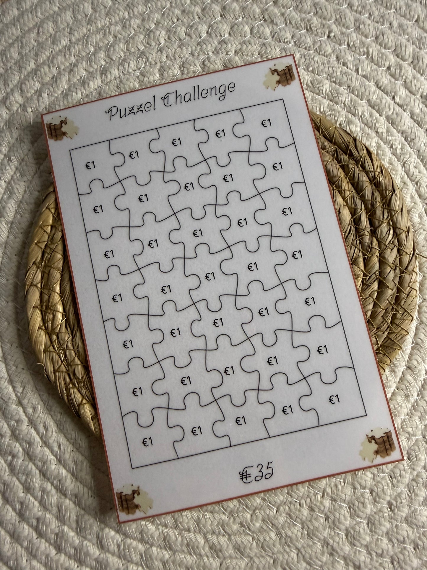 Puzzel challenge A5 10 verschillende