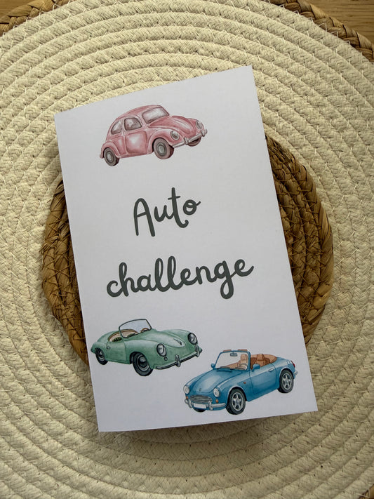 Vouwkaart A5 auto