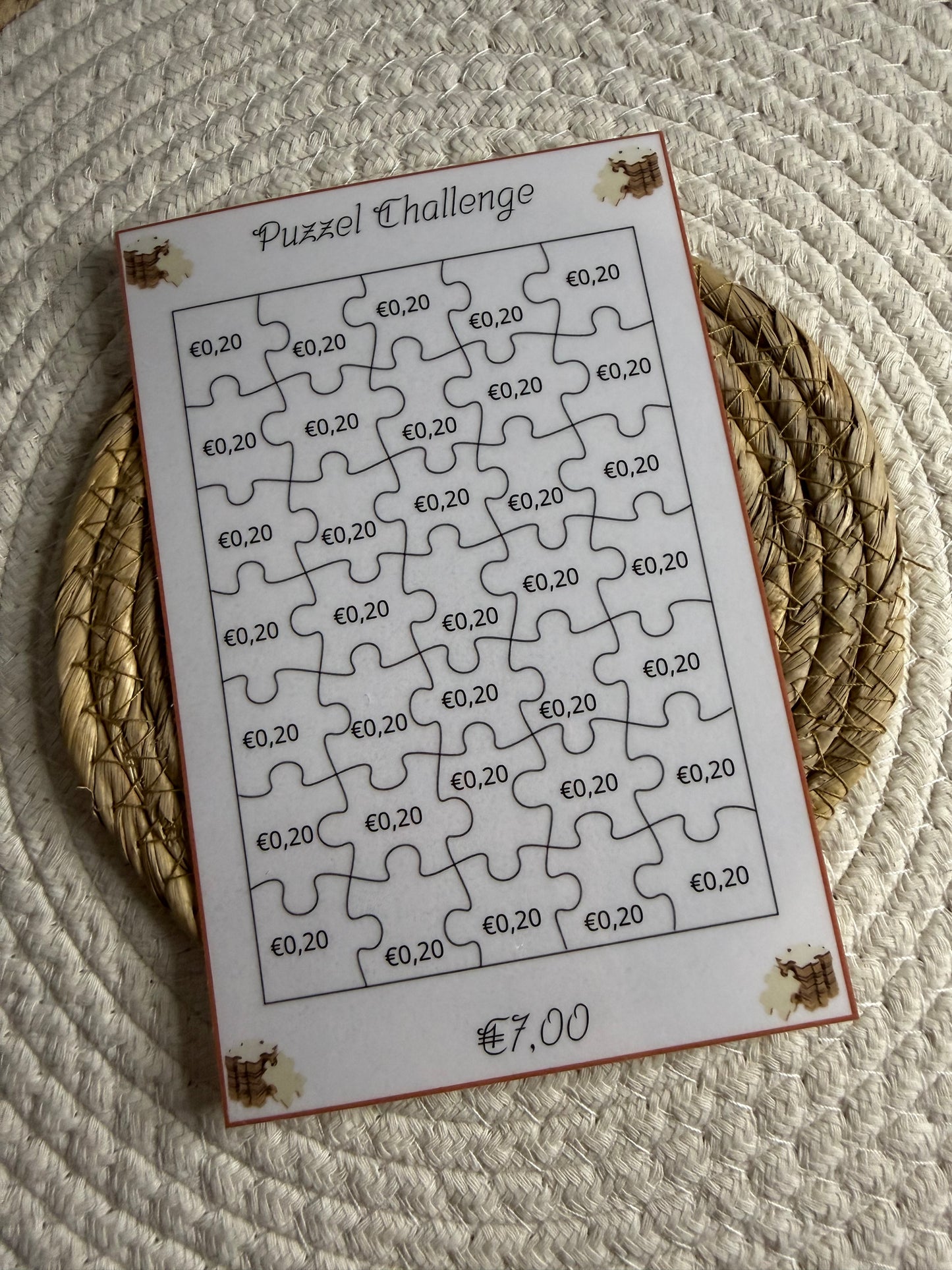 Puzzel challenge A5 10 verschillende