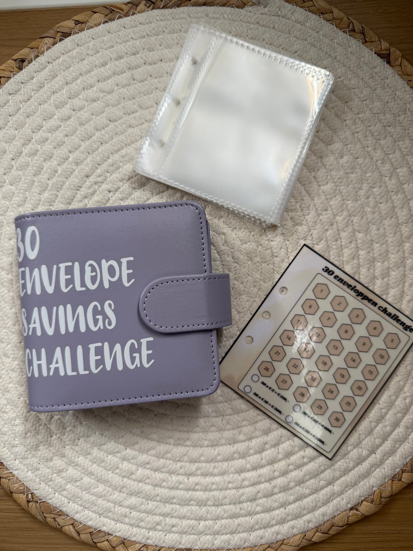 30 enveloppen challenge FOUTJE BEDANKT