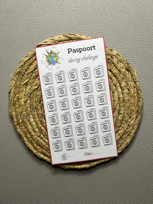 Paspoort challenge open bedrag