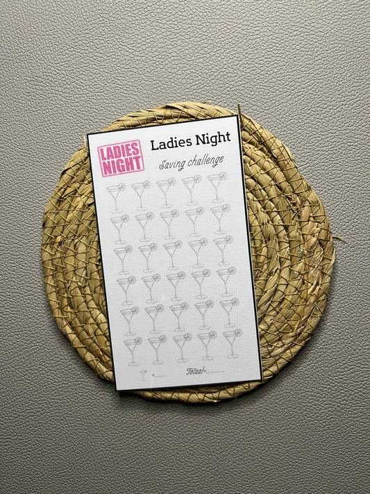Ladies Night challenge open bedrag