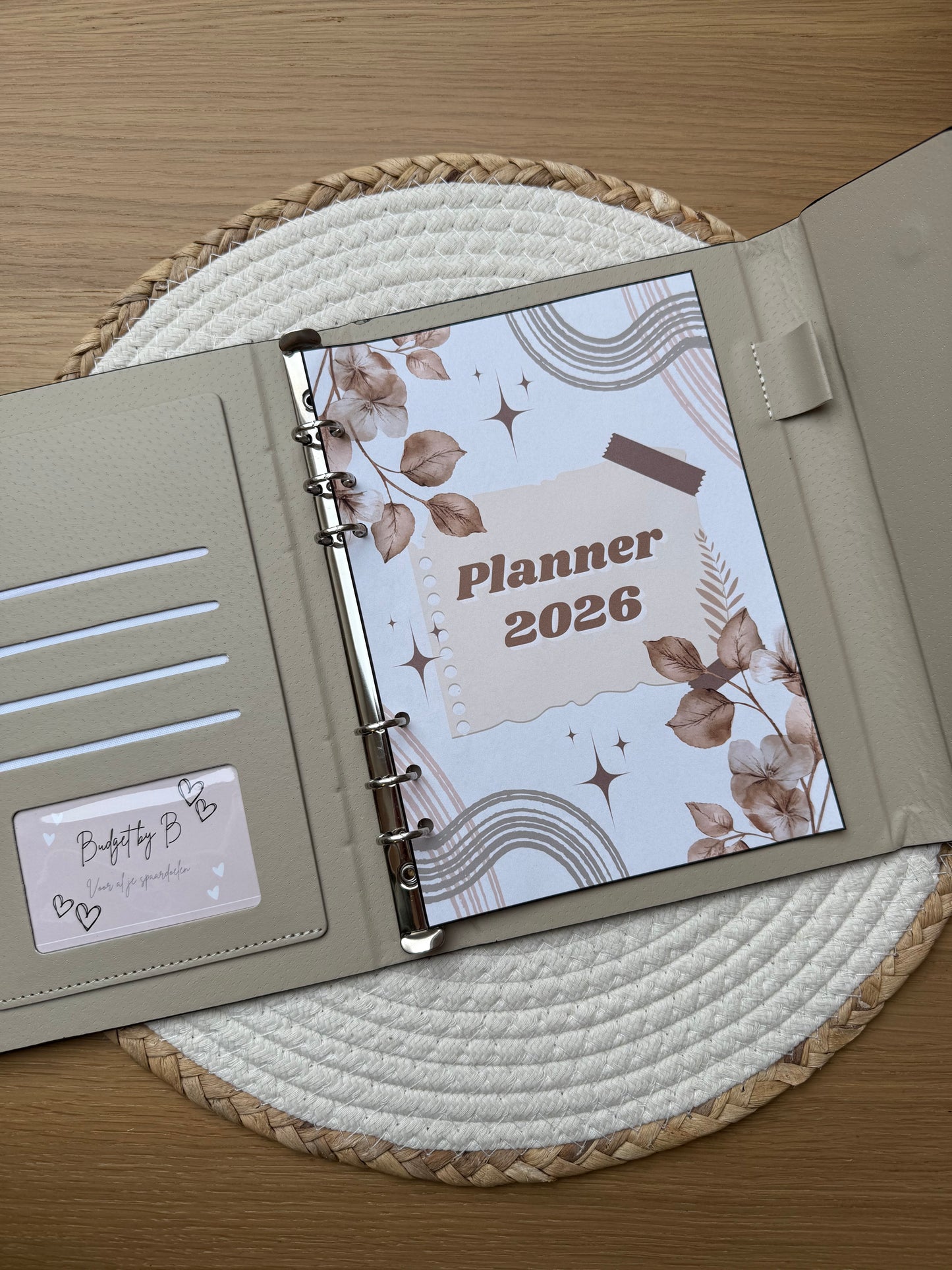 Planner map A5 zwart