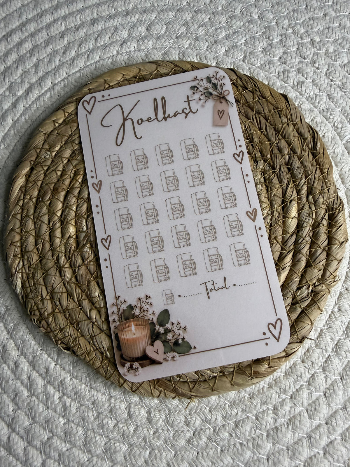 Koelkast challenge cozy A6