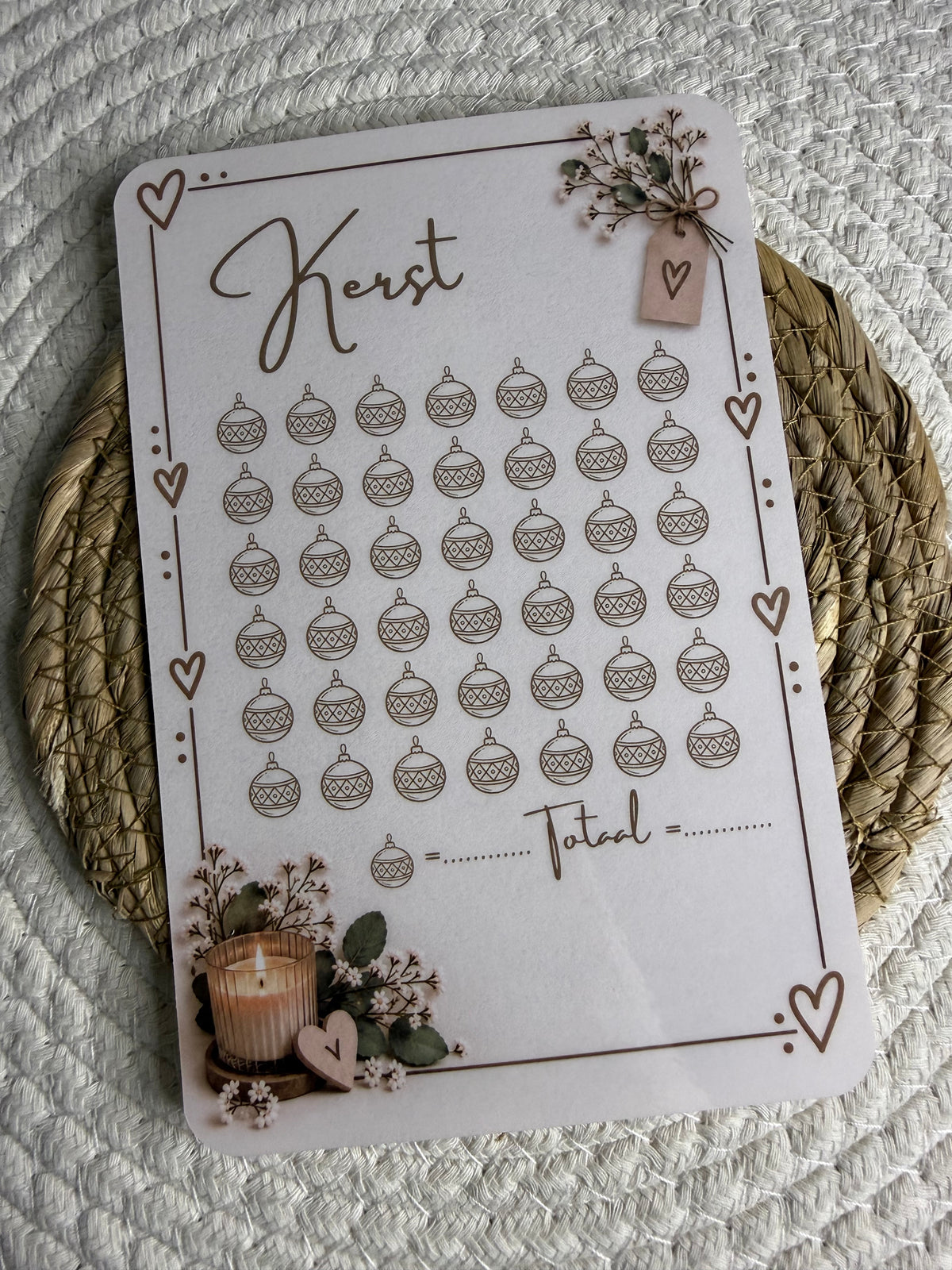 Kerst challenge cozy A5