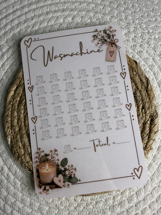 Wasmachine challenge cozy A5