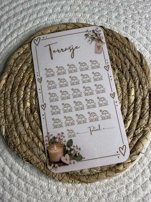 Terrasje challenge cozy A6