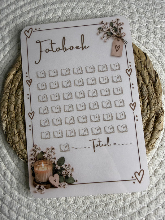 Fotoboek challenge cozy A5