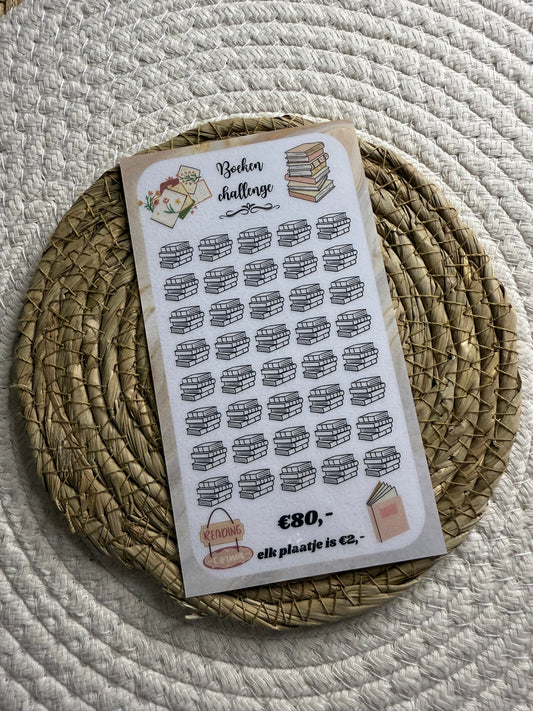 Boeken challenge marmer €80