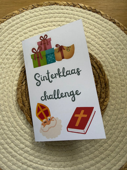 Vouwkaart A5 sinterklaas