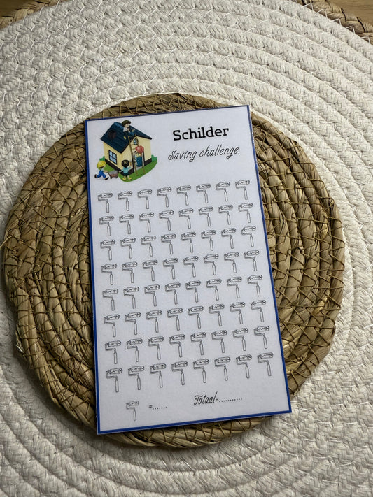 Schilder challenge open bedrag