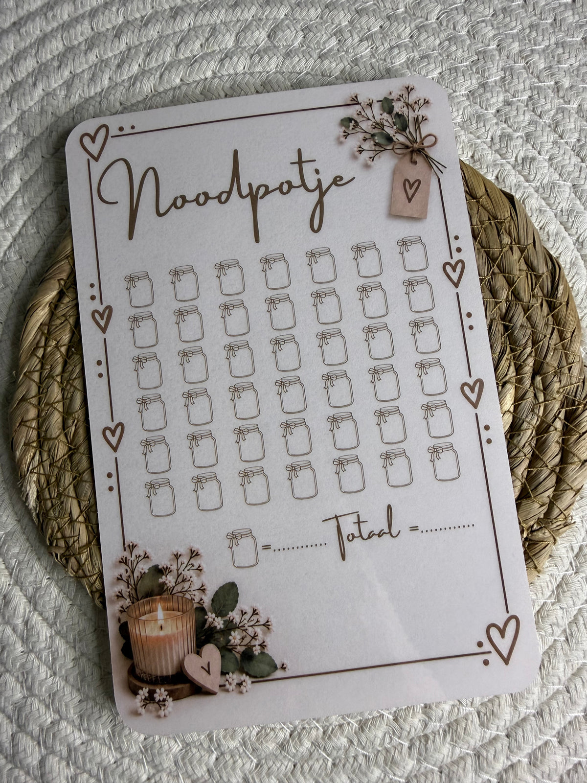 Noodpotje challenge cozy A5