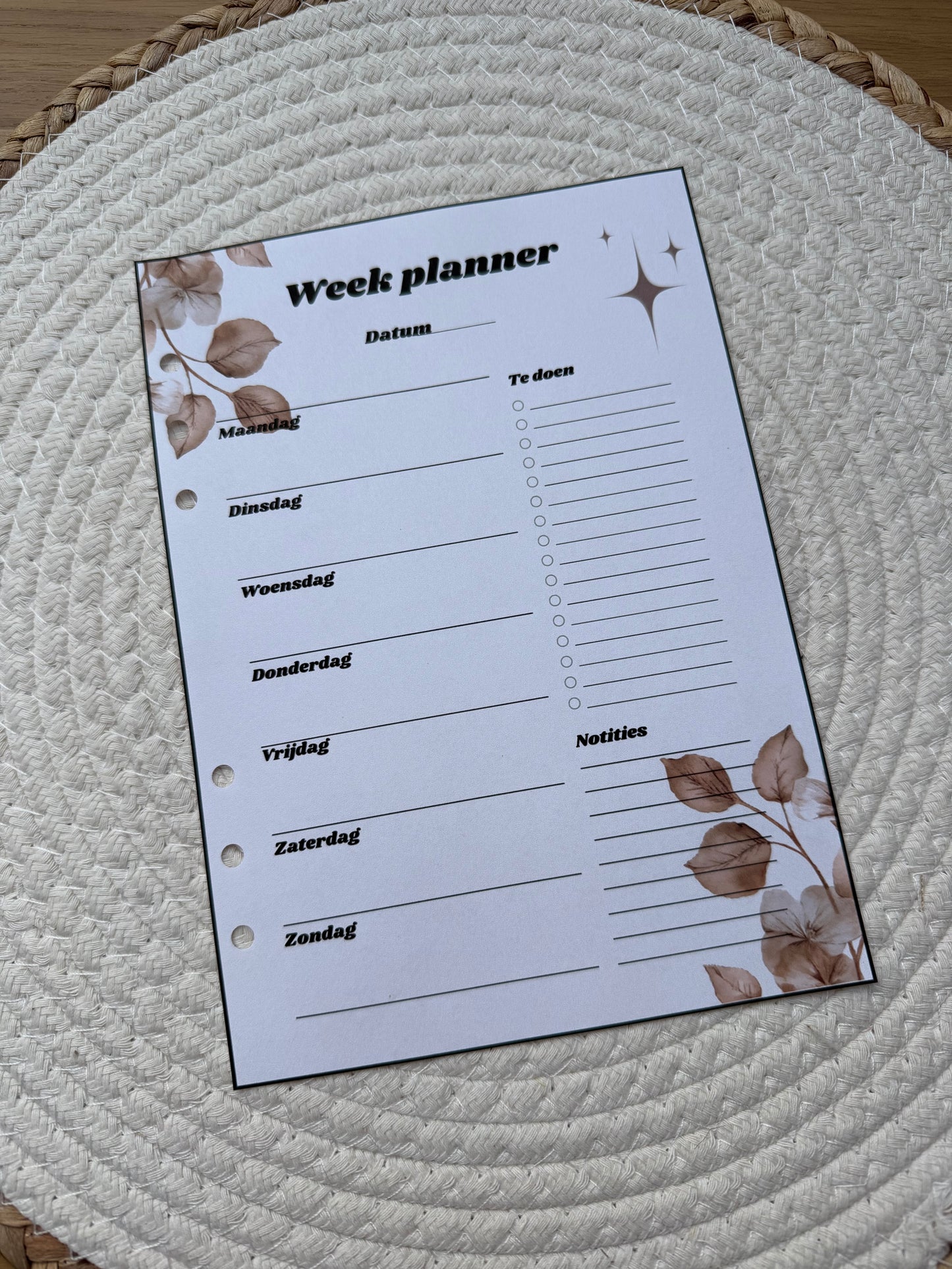 Planner 2026 week planner 2 A5