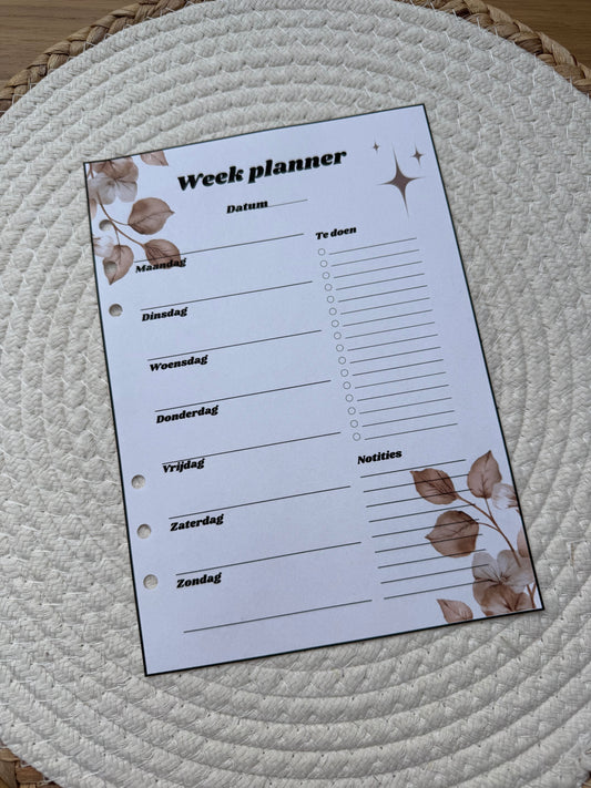 Planner 2026 week planner 2 A5