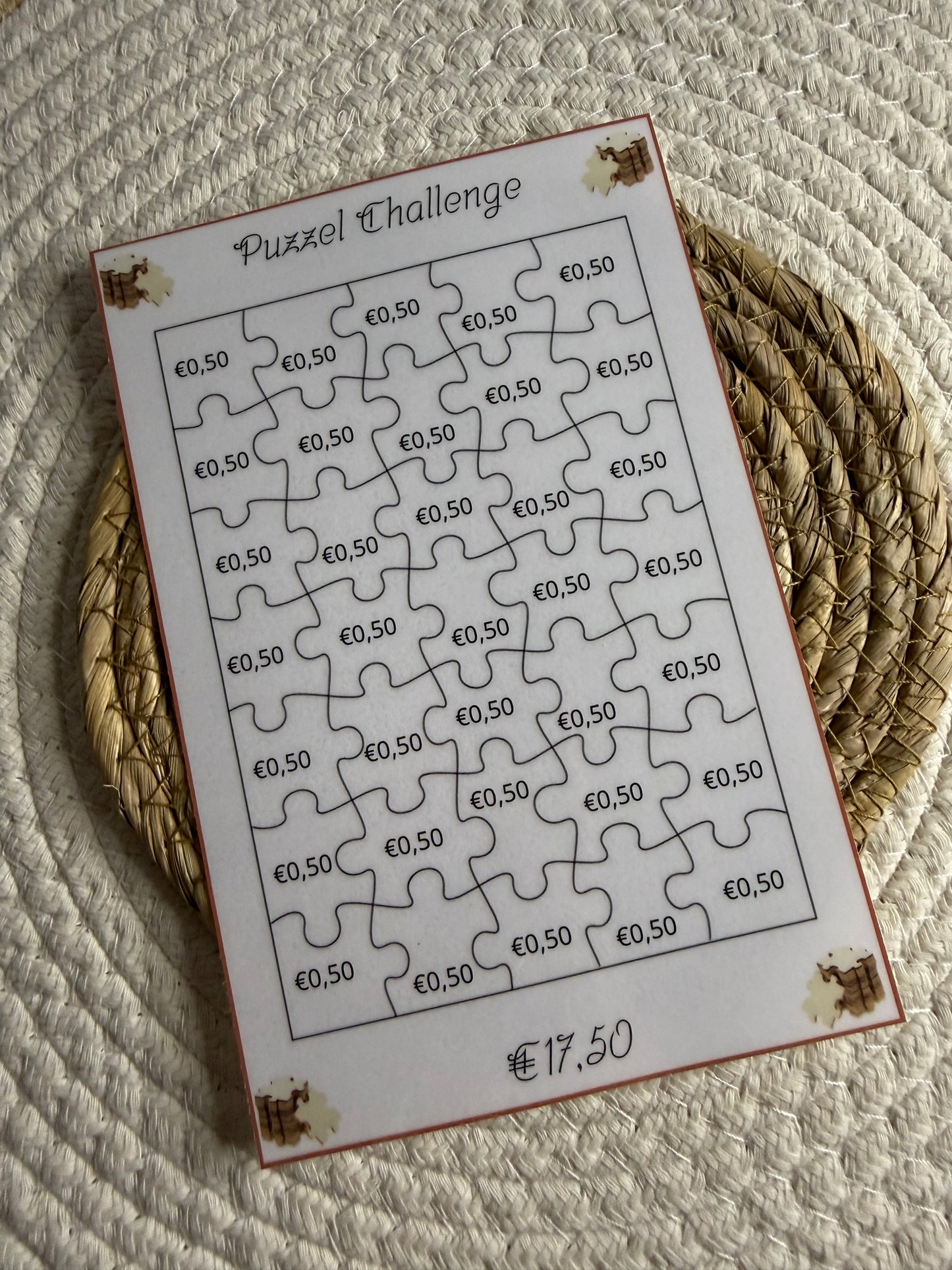 Puzzel challenge A5 10 verschillende