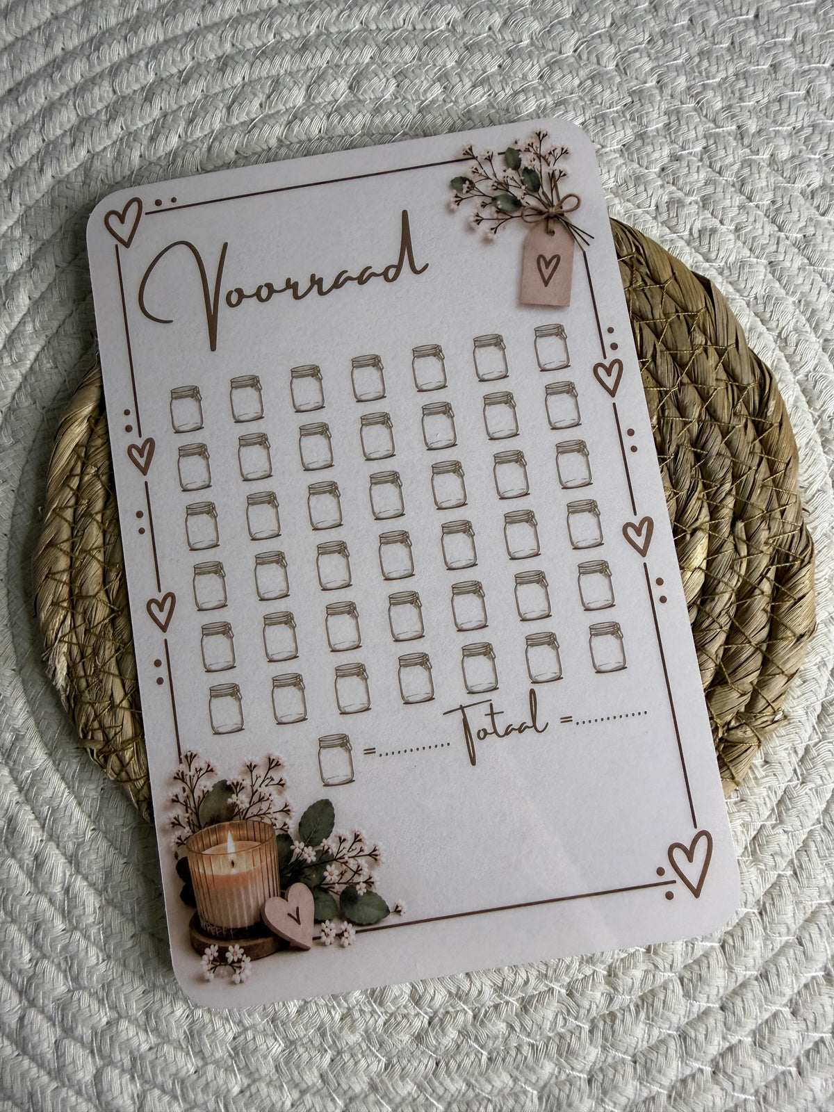 Voorraad challenge cozy A5