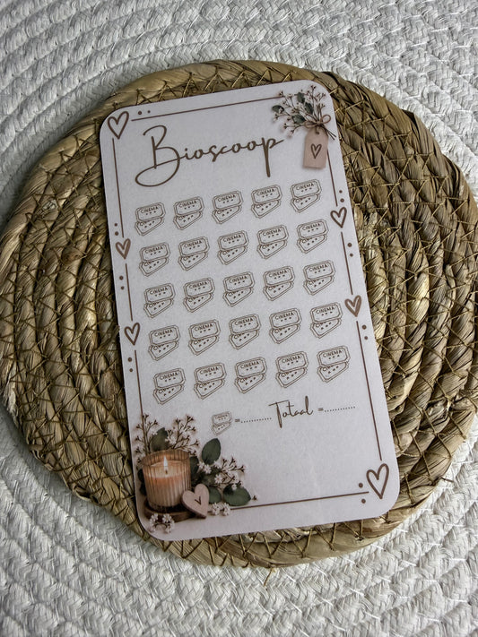 Bioscoop challenge cozy A6