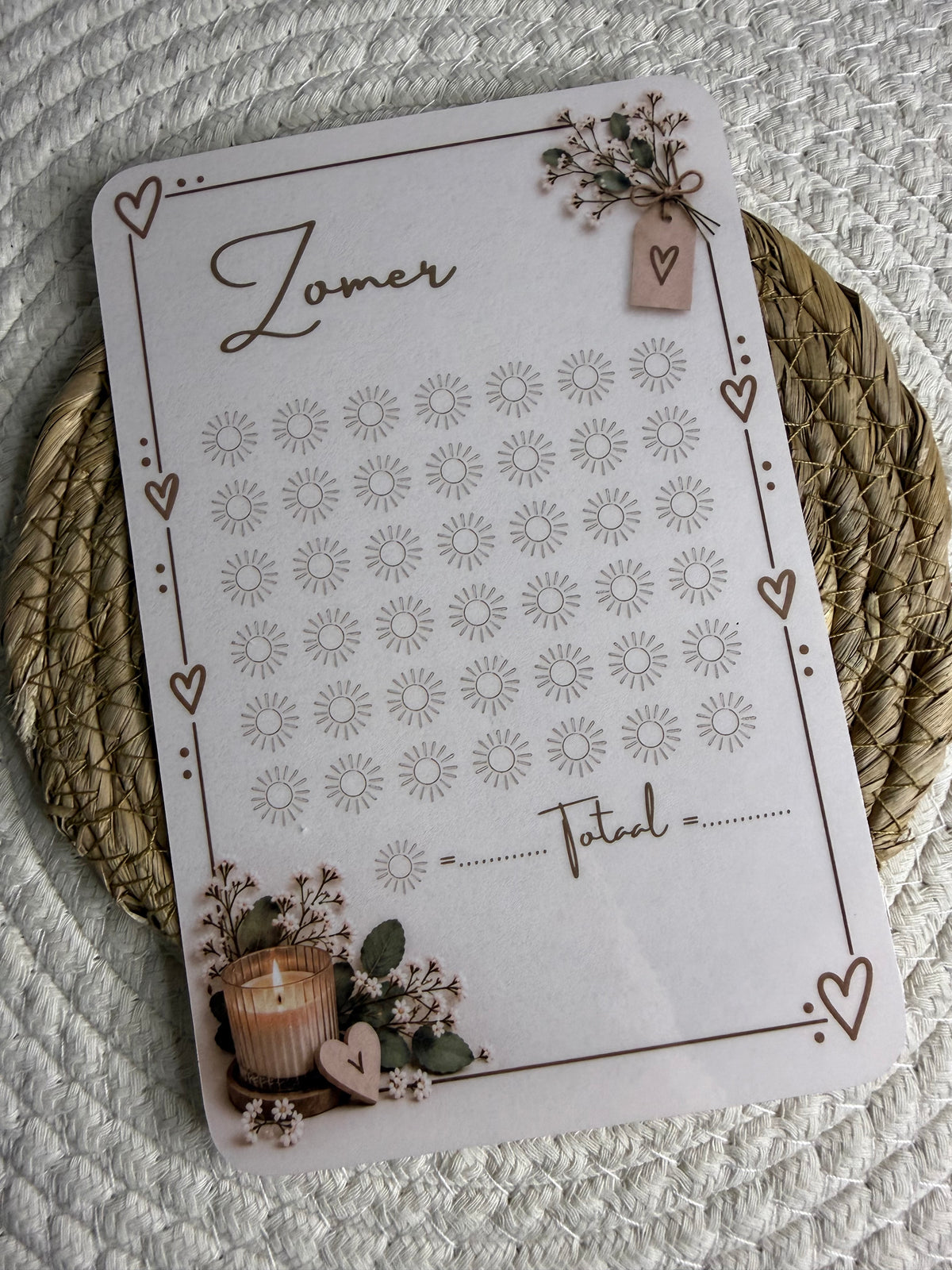 Zomer challenge cozy A5
