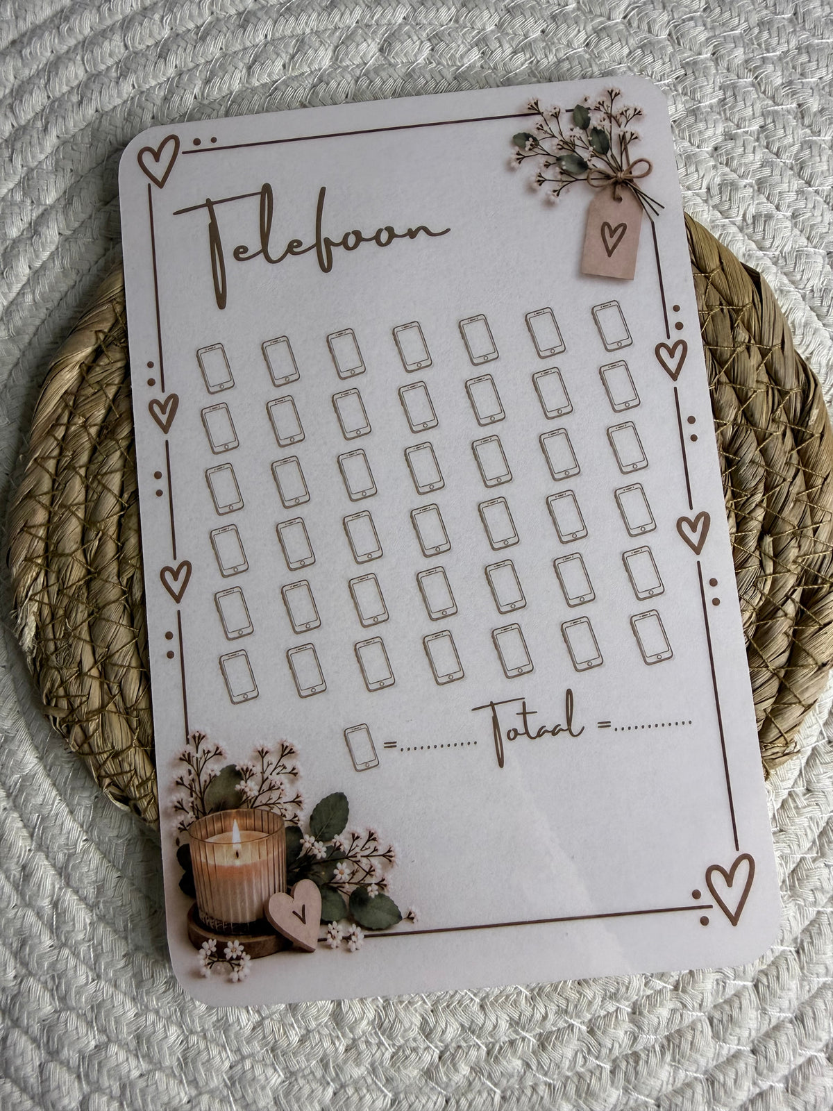 Telefoon challenge cozy A5