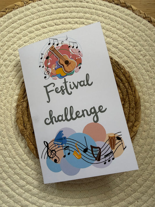 Vouwkaart A5 festival