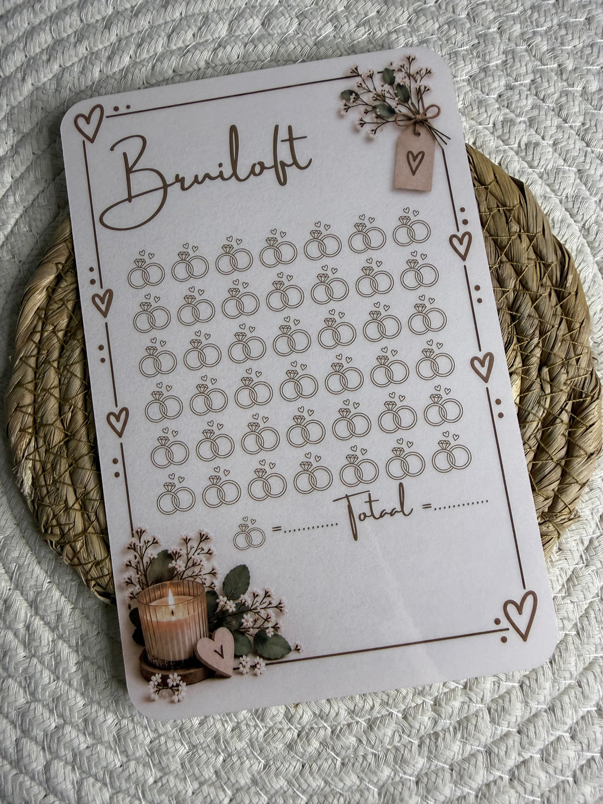 Bruiloft challenge cozy A5