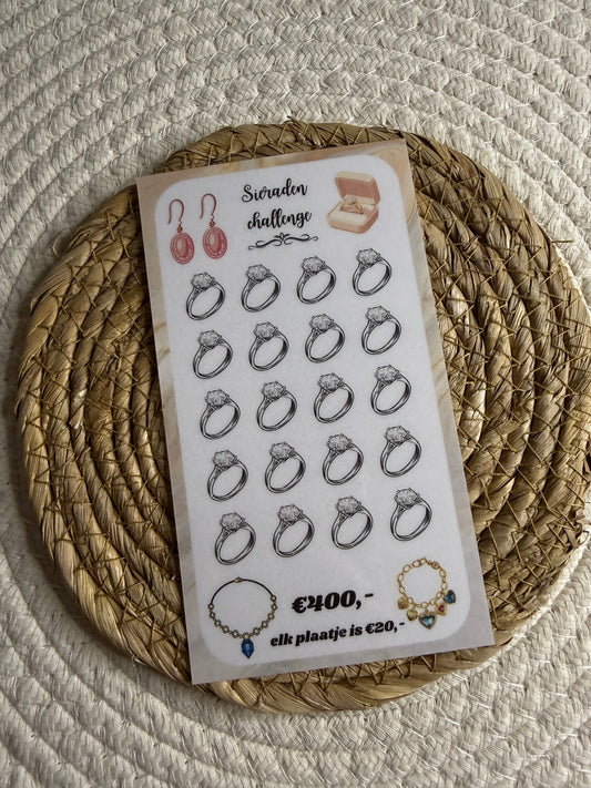 Sieraden challenge marmer €400,-