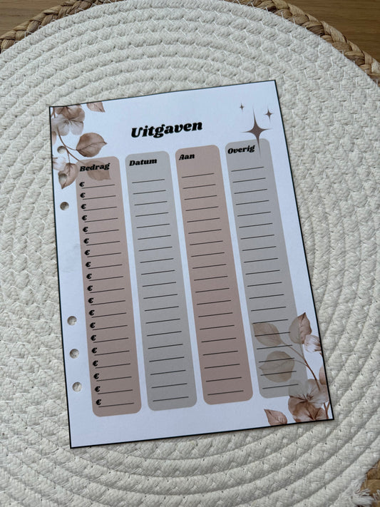 Planner 2026 uitgaven A5