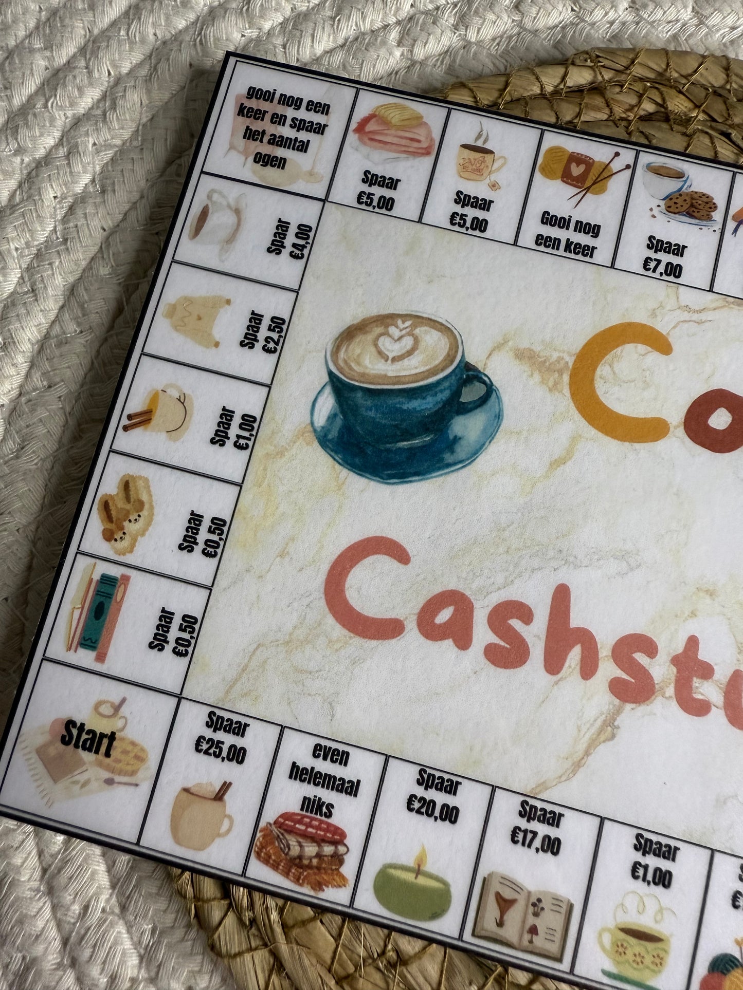 Cozy cashstuffing hoog bedrag A5