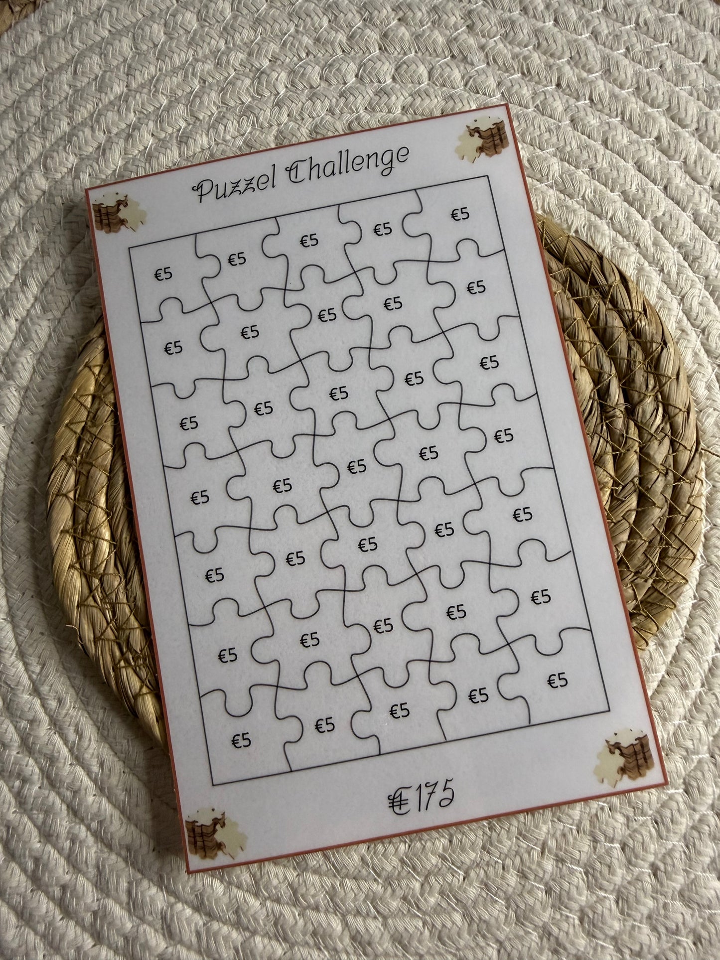 Puzzel challenge A5 10 verschillende