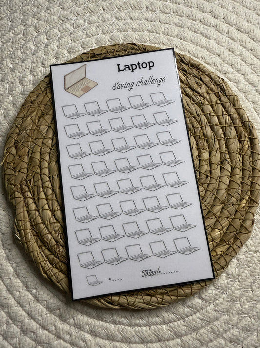 Laptop challenge open bedrag