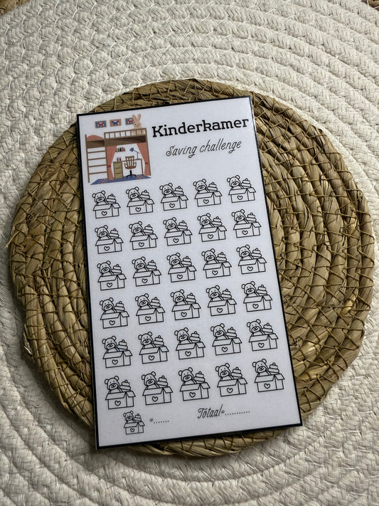 Kinderkamer challenge open bedrag
