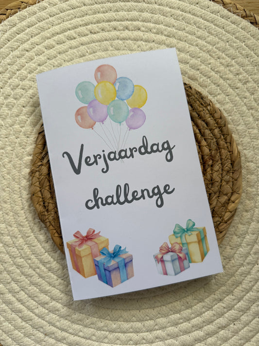 Vouwkaart A5 verjaardag