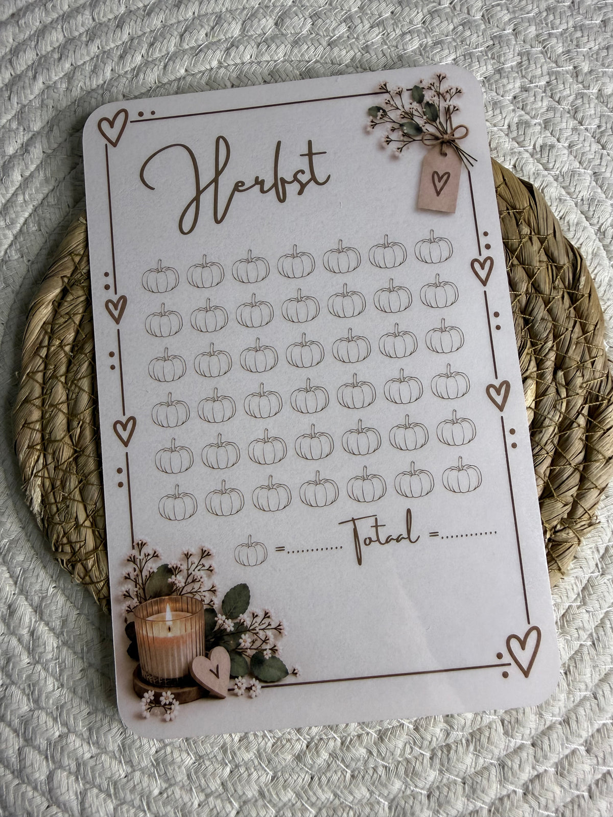 Herfst challenge cozy A5