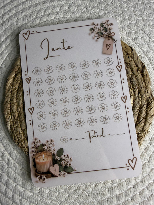 Lente challenge cozy A5
