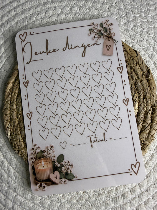 Leuke dingen challenge cozy A5