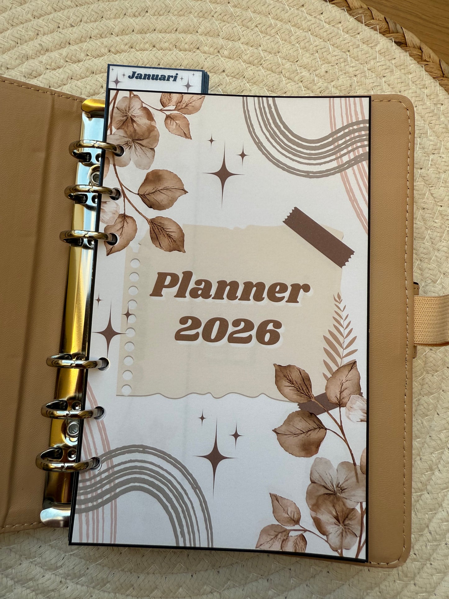 Planner tabbladen A6