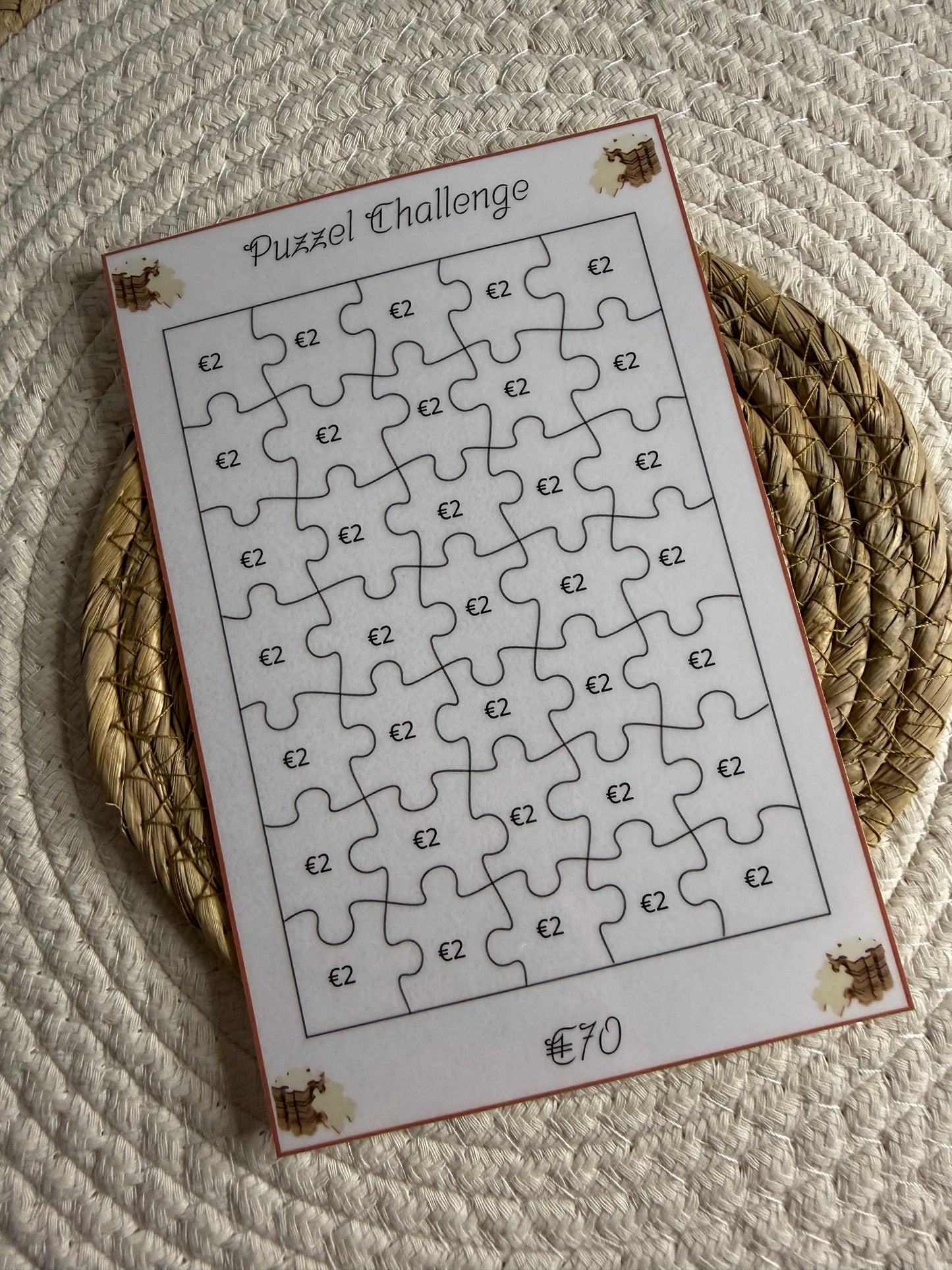 Puzzel challenge A5 10 verschillende