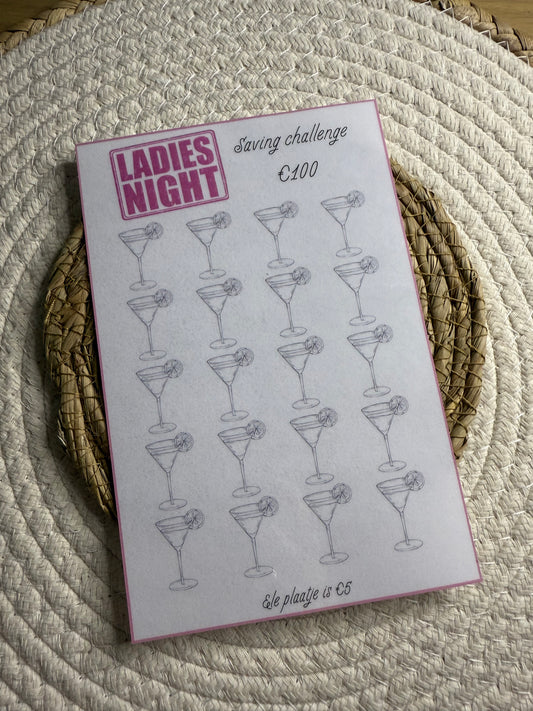 Ladies night challenge A5