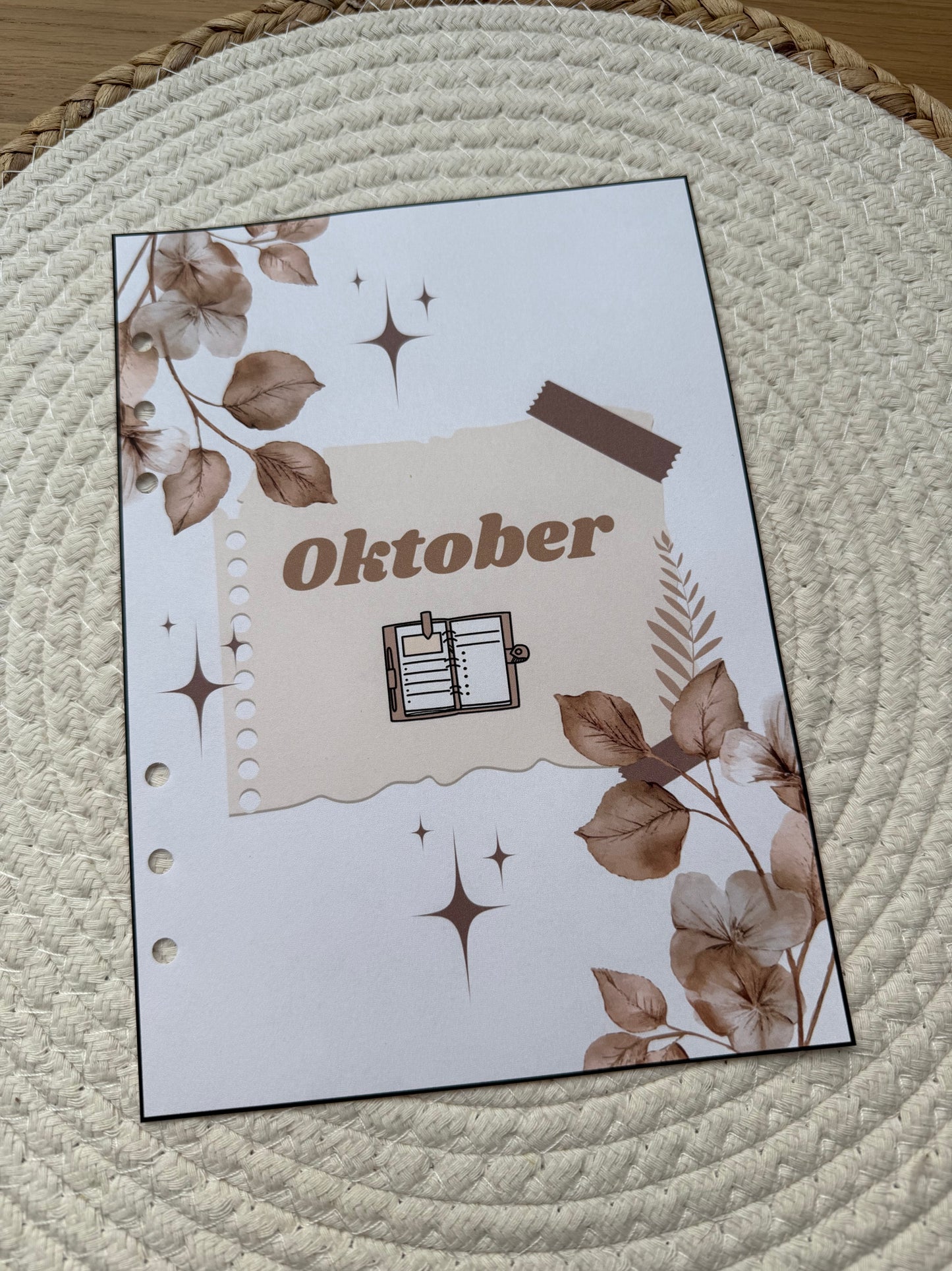 Planner 2026 maand voorblad A5