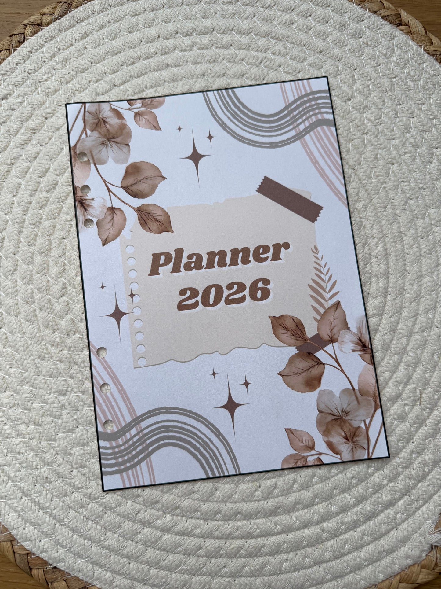 Planner 2026 voorblad A5