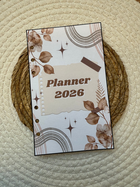 Planner voorblad A6