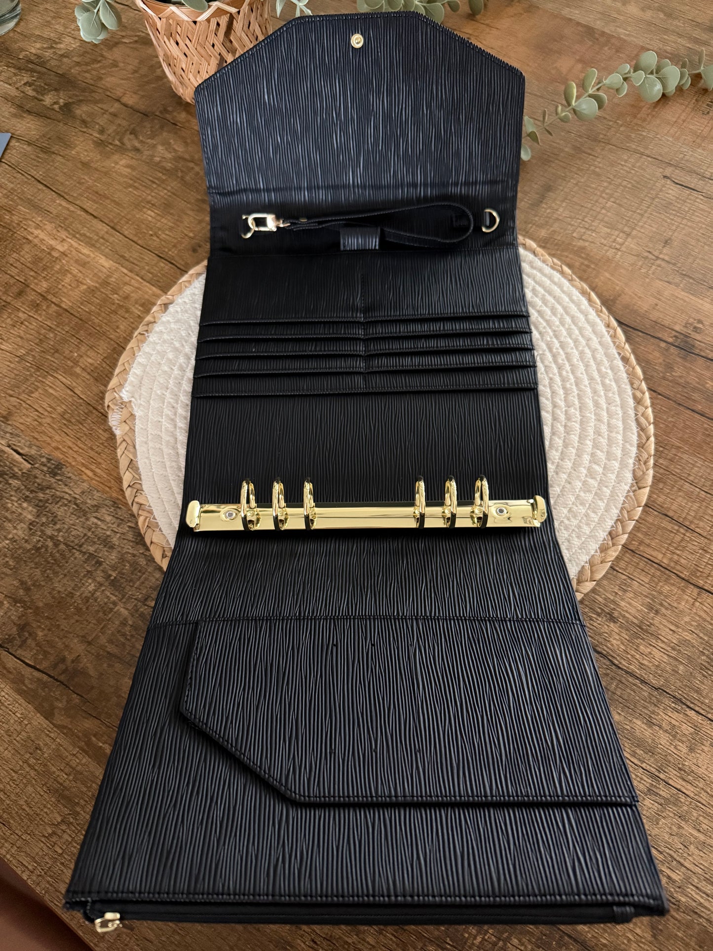 BBB Deluxe A5 map zwart
