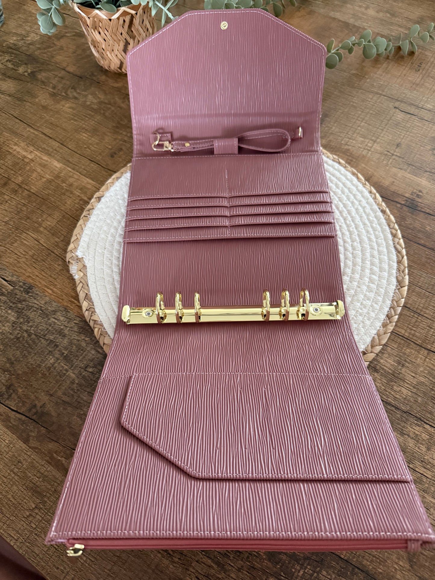 BBB Deluxe A5 map oud roze