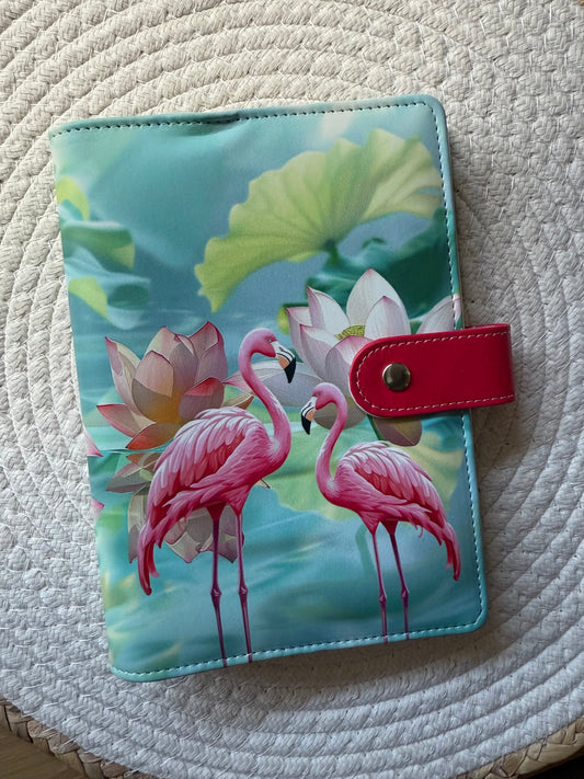 Map groen flamingo A6 FOUTJE BEDANKT