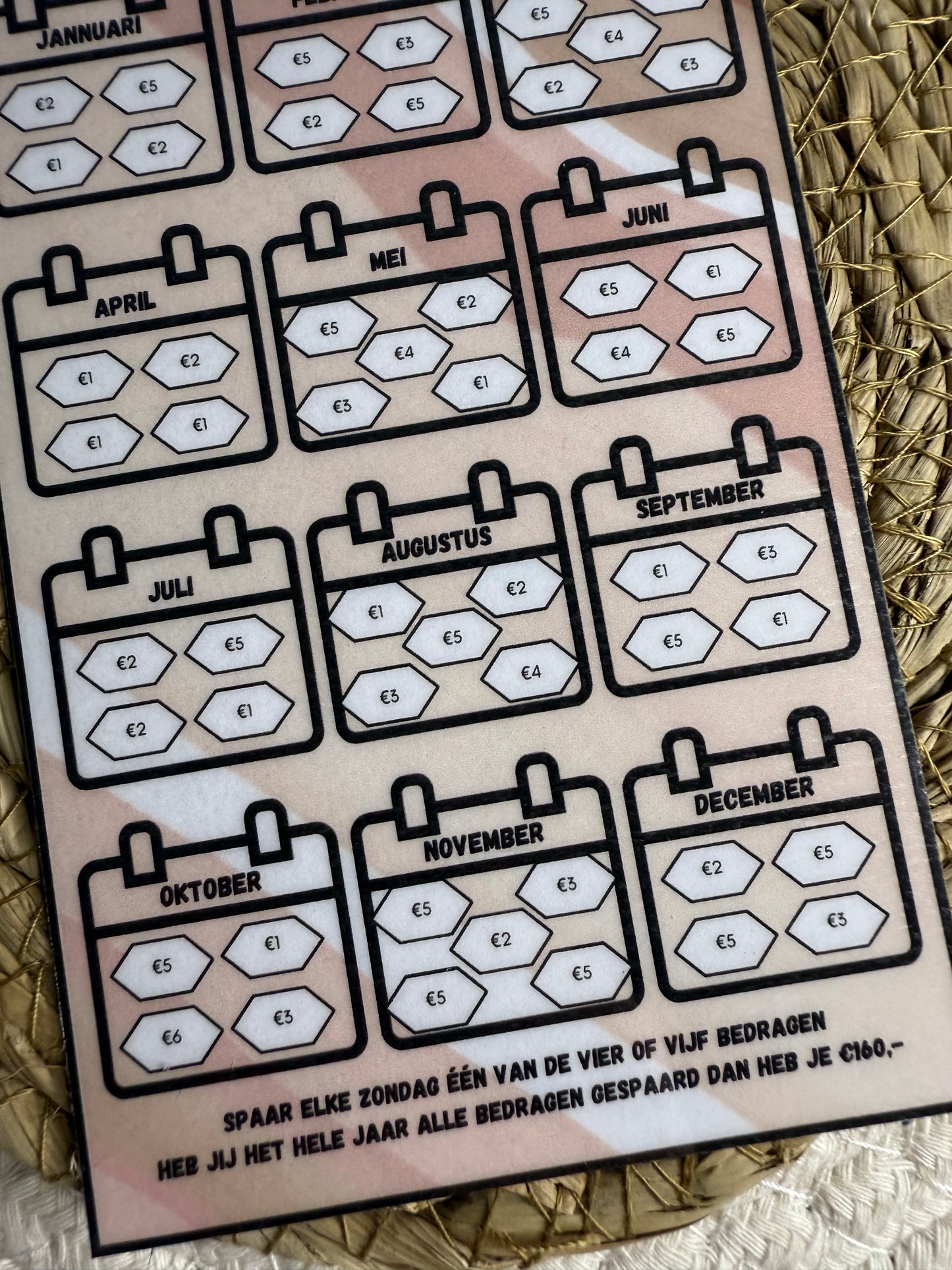 Saving sunday 2026 €160 A6