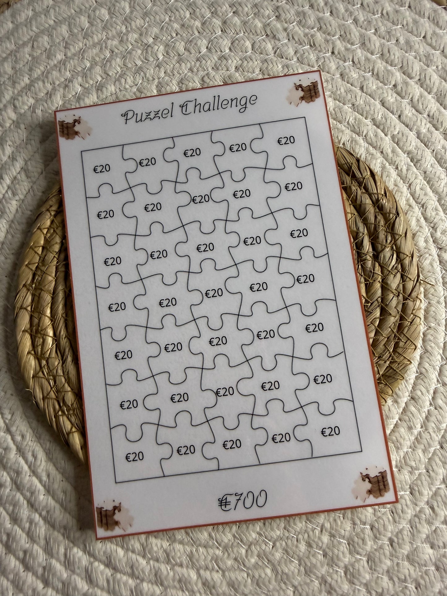 Puzzel challenge A5 10 verschillende