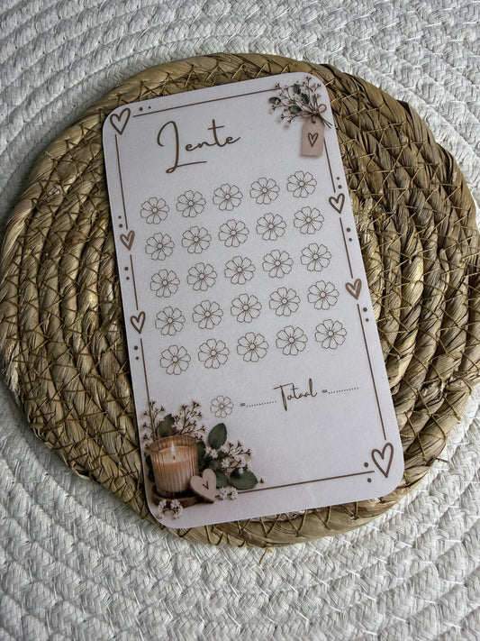Lente challenge cozy A6