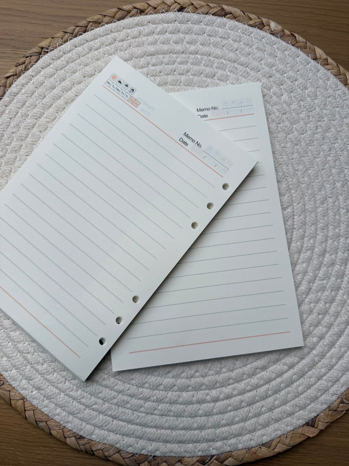 Planner map A5 zwart